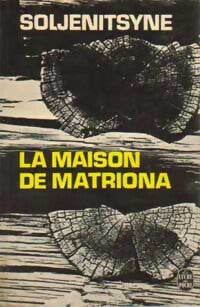 La maison de Matriona - Alexandre Soljénitsyne - Livre