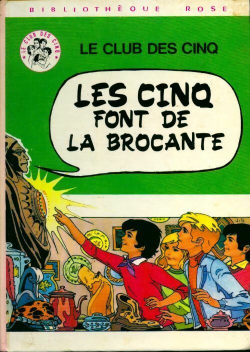 Les Cinq font de la brocante - Enid Blyton, Claude Voilier - Livre