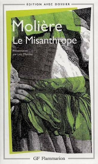 Le misanthrope - Molière - Livre