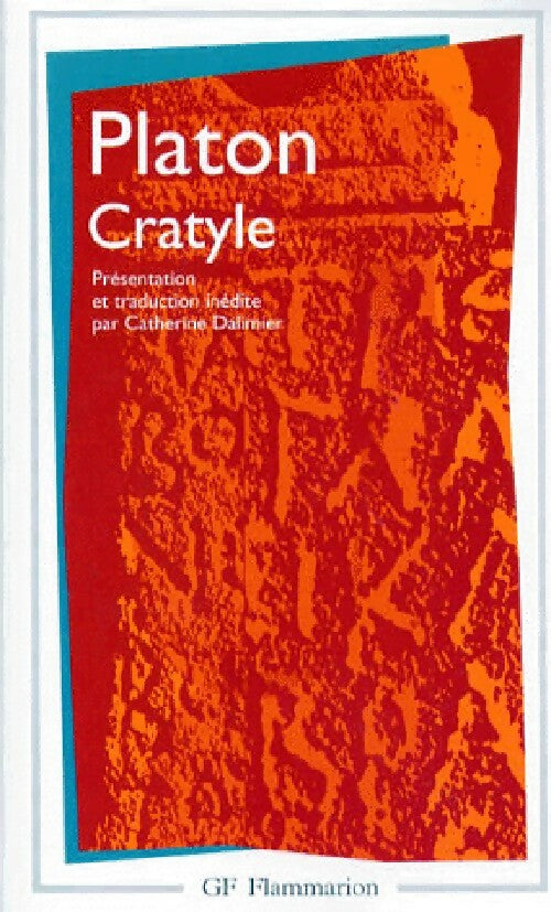 Cratyle - Platon - Livre