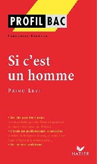 Si c'est un homme - Primo Levi - Livre