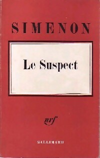 Le suspect - Georges Simenon - Livre