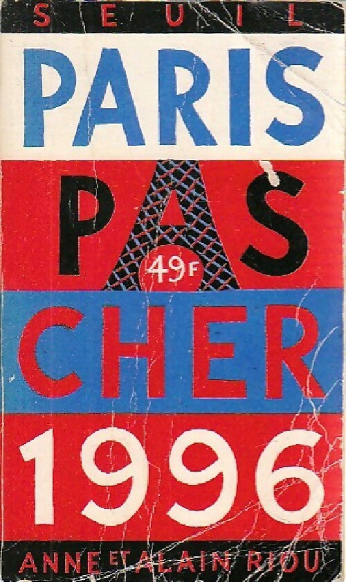 Paris pas cher 1996 - Delthil - Livre