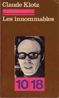 Les innommables - Jean Gourmelin - Livre