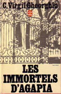 Les immortels d'Agapia - Constant Virgil Gheorghiu - Livre