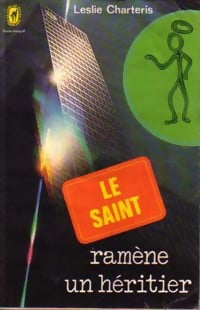 Le Saint ramène un héritier - Leslie Charteris - Livre