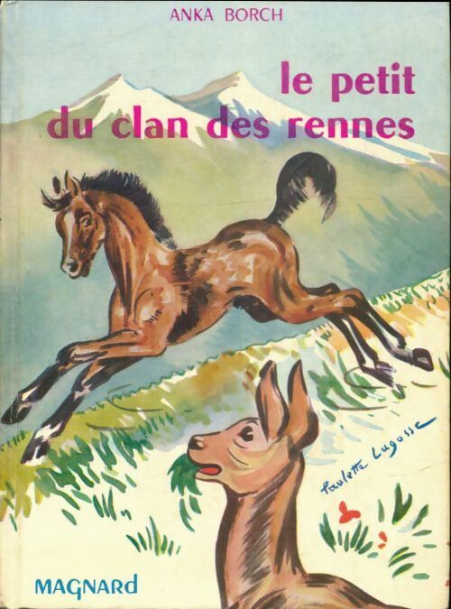Le petit du clan des Rennes - Anka Borch - Livre