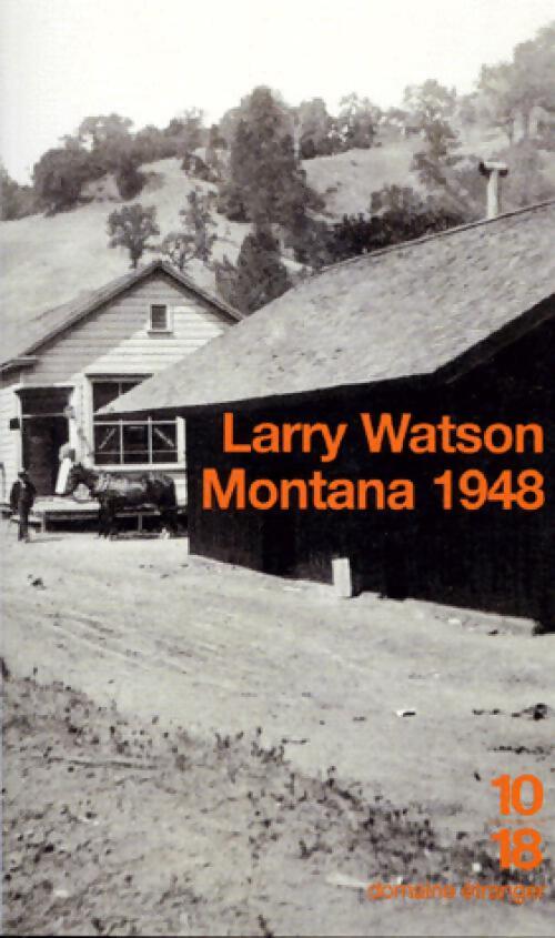 Montana 1948 - Larry Watson - Livre
