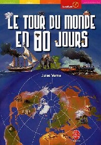 Le tour du monde en 80 jours - Jules Vernes - Livre