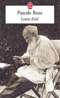 Lettre d'été - Pascale Roze - Livre