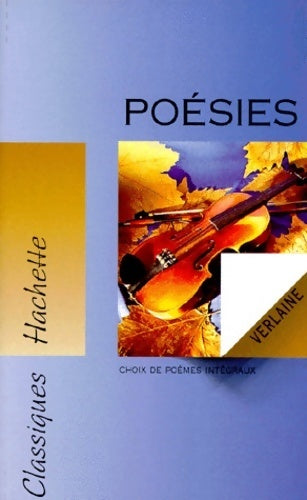 Poésies - Paul Verlaine - Livre