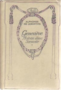 Geneviève : Histoire d'une servante - Alphonse De Lamartine - Livre