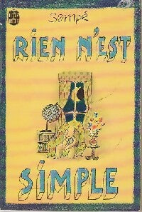 Rien n'est simple - Sempé - Livre