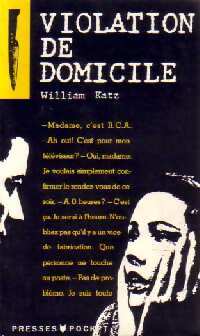 Violation de domicile - William Katz - Livre
