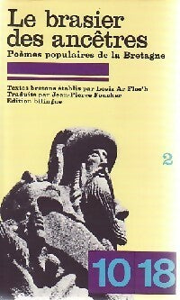 Le brasier des ancêtres Tome II - Loeiz Ar Floc'h - Livre
