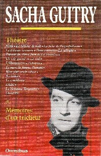 Théâtre et Mémoires d'un tricheur - Sacha Guitry - Livre
