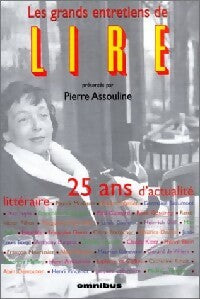 Les grands entretiens de Lire (1975-2000) - Collectif - Livre