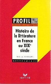 Histoire de la littérature française au XIXe siècle - Inconnu - Livre