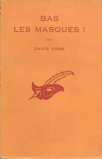 Bas les masques - David Hume - Livre