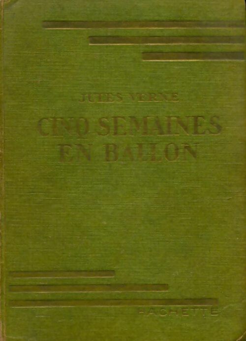 Cinq semaines en ballon - Jules Verne - Livre