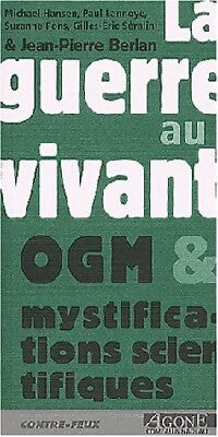 La guerre au vivant - Jean-Pierre Berlan - Livre