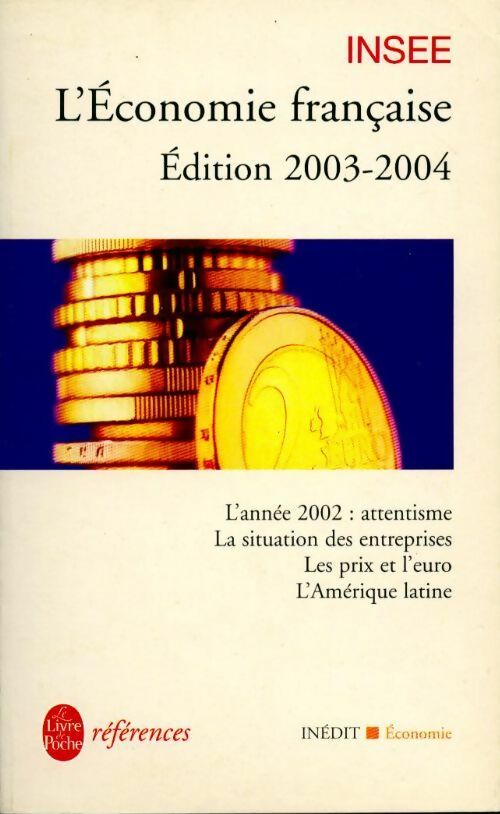 L'économie française 2003-2004 - INSEE - Livre