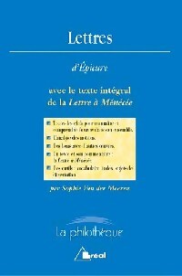Lettre à Ménécée - Epicure - Livre