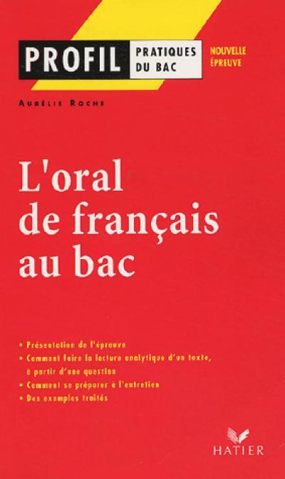 L'oral de français au baccalauréat - Aurélie Roche - Livre