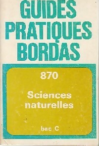 Sciences naturelles Terminale C - Inconnu - Livre