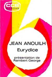 Eurydice - Jean Anouilh - Livre