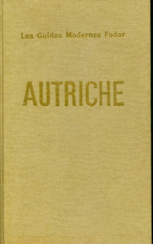 Autriche - Collectif - Livre