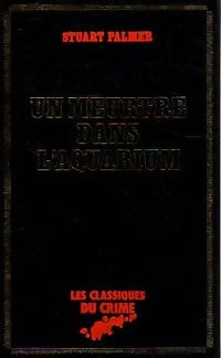 Un meurtre dans l'aquarium - Stuart Palmer - Livre