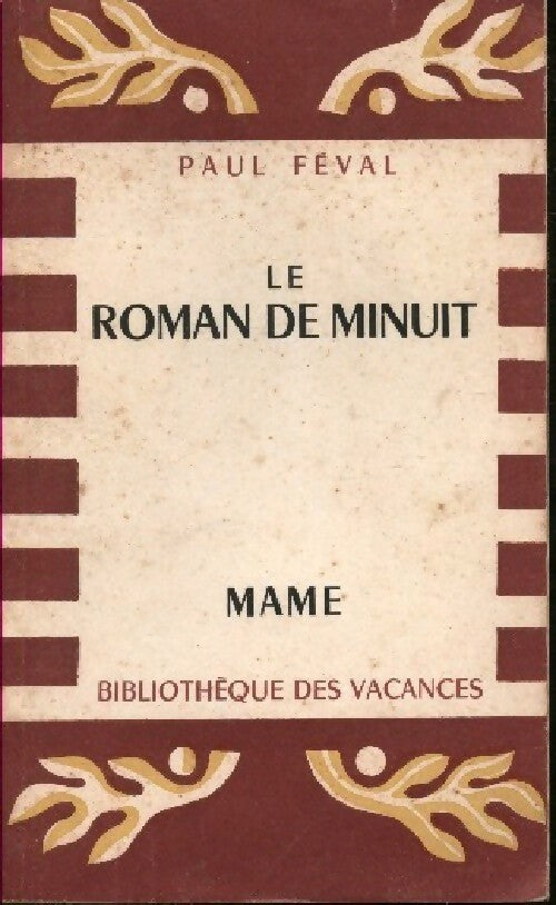 Le roman de minuit - Paul Féval - Livre