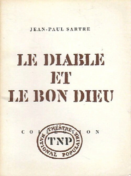 Le diable et le bon Dieu - Jean-Paul Sartre - Livre