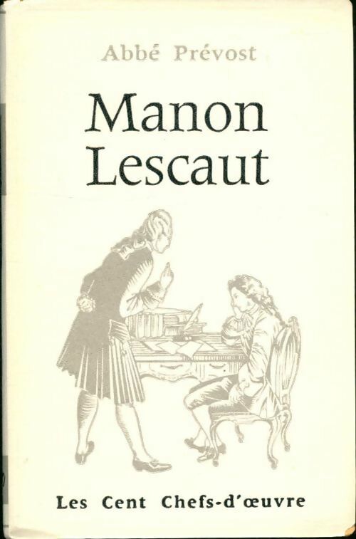 Manon Lescaut - Abbé Prévost - Livre