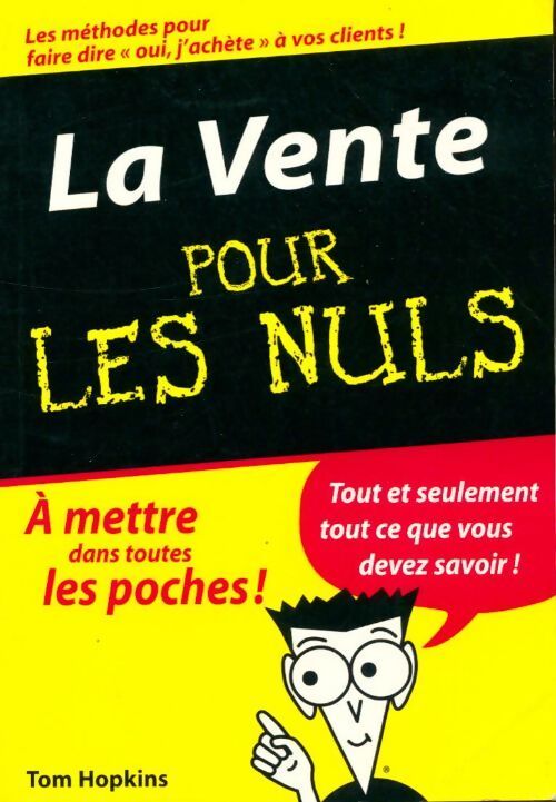 La vente pour les nuls - Tom Hopkins - Livre