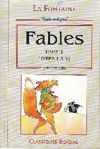 Fables (Livres I à IV) - Jean De La Fontaine - Livre