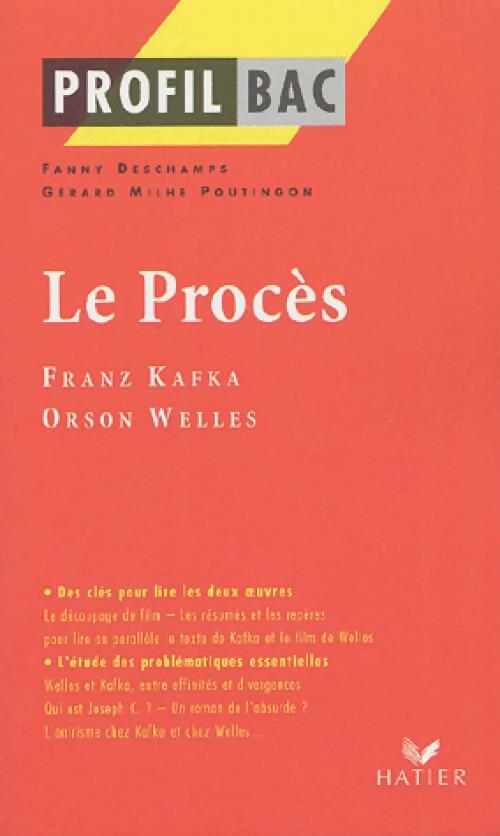 Le procès - Franz Kafka - Livre