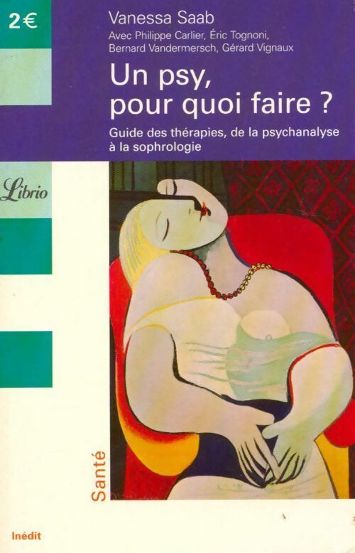 Un psy, pour quoi faire ? - Vanessa Saab - Livre