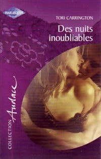 Des nuits inoubliables - Tori Carrington - Livre