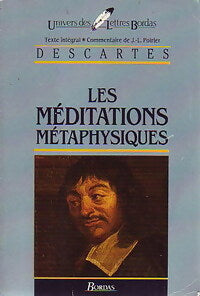 Les méditations métaphysiques - René Descartes - Livre