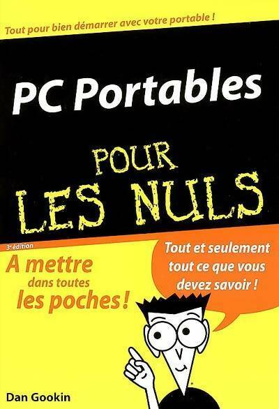 PC portables pour les nuls - Dan Gookin - Livre