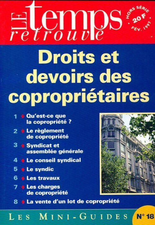 Droits et devoirs des copropriétaires - Collectif - Livre