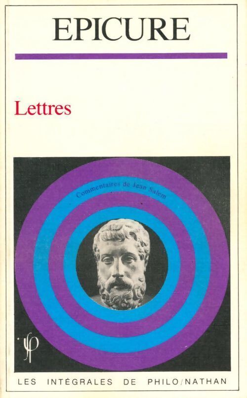 Lettres - Epicure - Livre