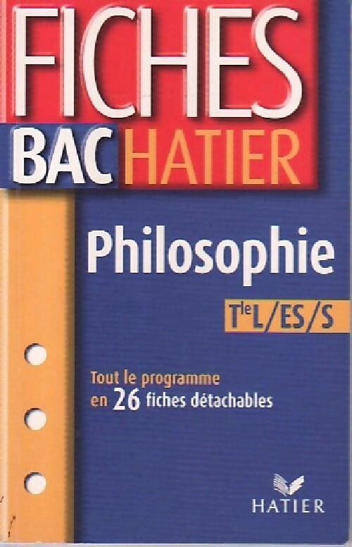 Philosophie Terminales L, S, ES - Gérard Durozoi - Livre