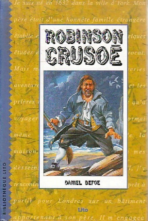 Robinson Crusoé - Daniel Defoe - Livre