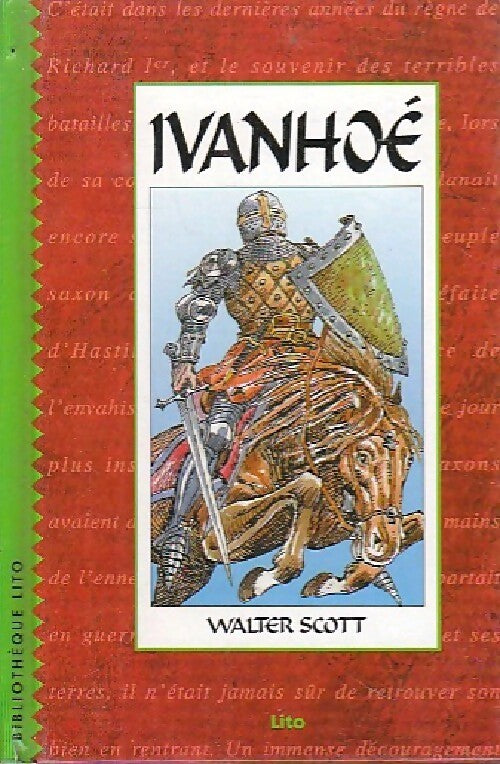 Ivanhoé - Walter Scott - Livre