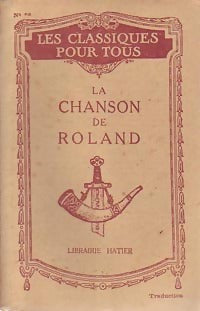 La chanson de Roland - Inconnu - Livre