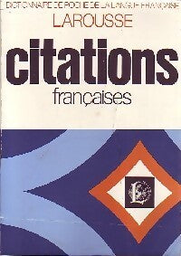 Citations françaises - Inconnu - Livre