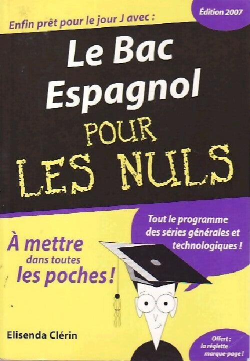 Le bac espagnol pour les nuls - Elisenda Clérin - Livre